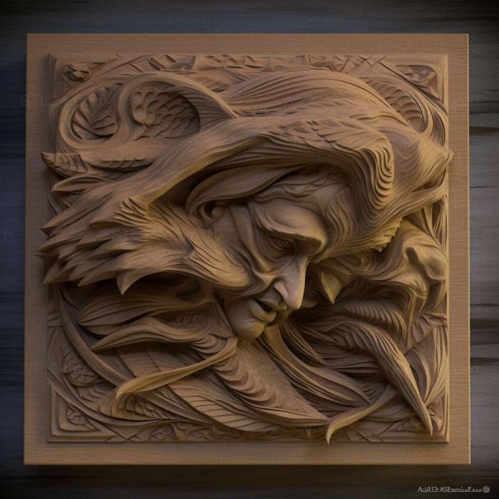 Patterns and decorations (Ultramegon 1, PATTERN_381) 3D models for cnc